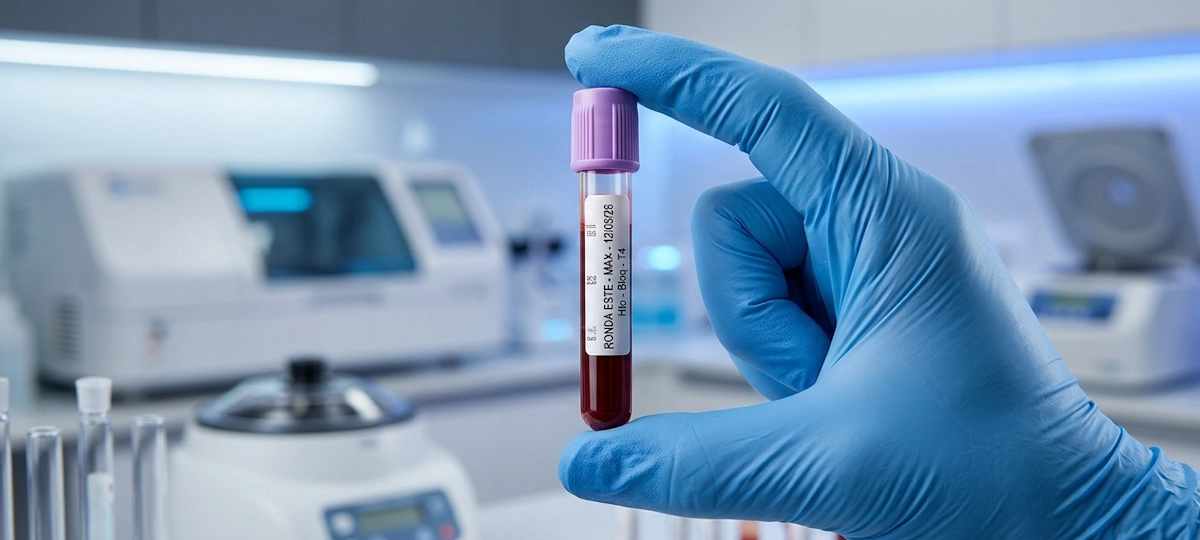 Extracción precisa para análisis de sangre veterinaria en Jerez.