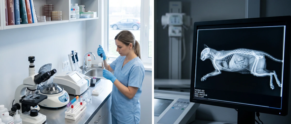 Laboratorio propio y tecnología puntera para diagnóstico veterinario en Jerez