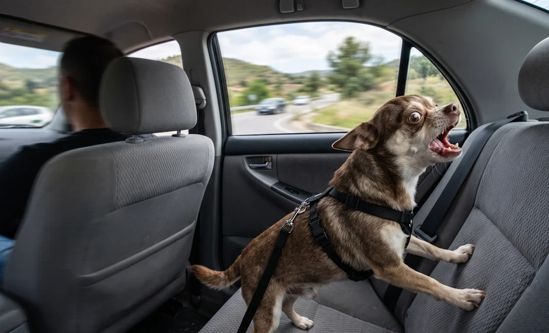 Viajar con perro en coche